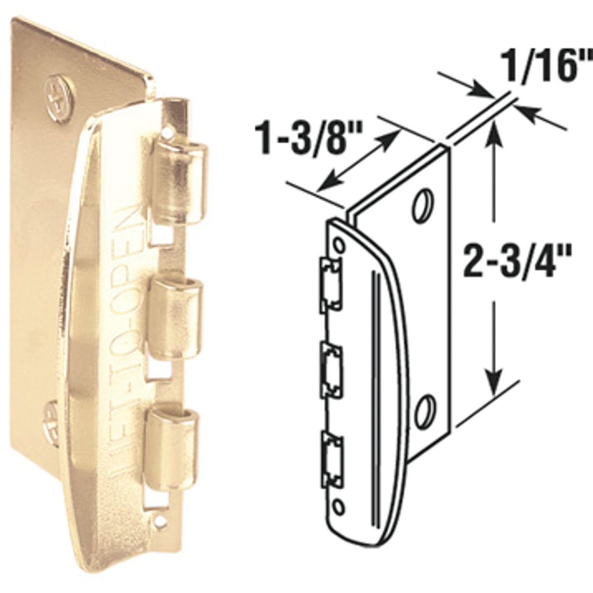Flip Over Door Lock