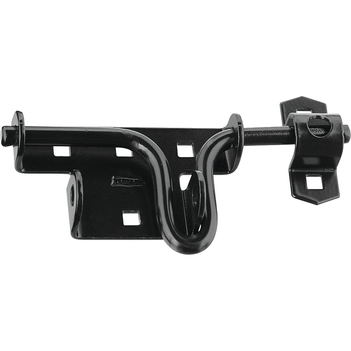 BLK SLIDE BOLT LATCH - N165506 by National Mfg Co