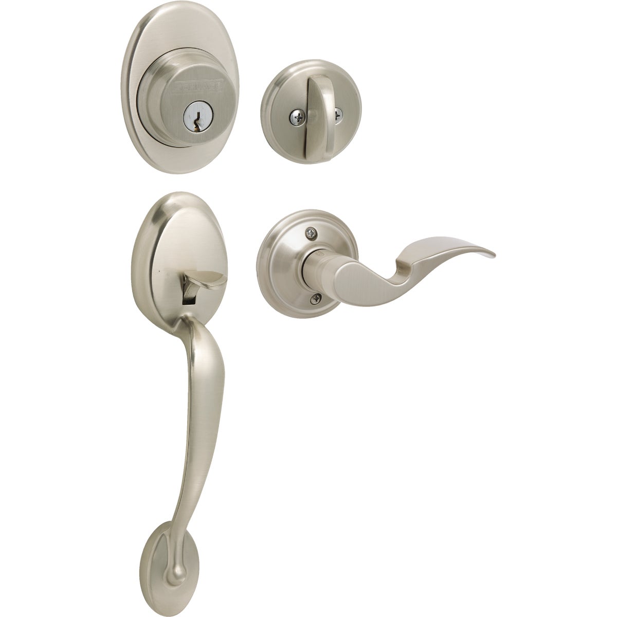 SN PLYMOUTH HANDLESET - F60VPLYXAVA619 by Schlage Lock Co