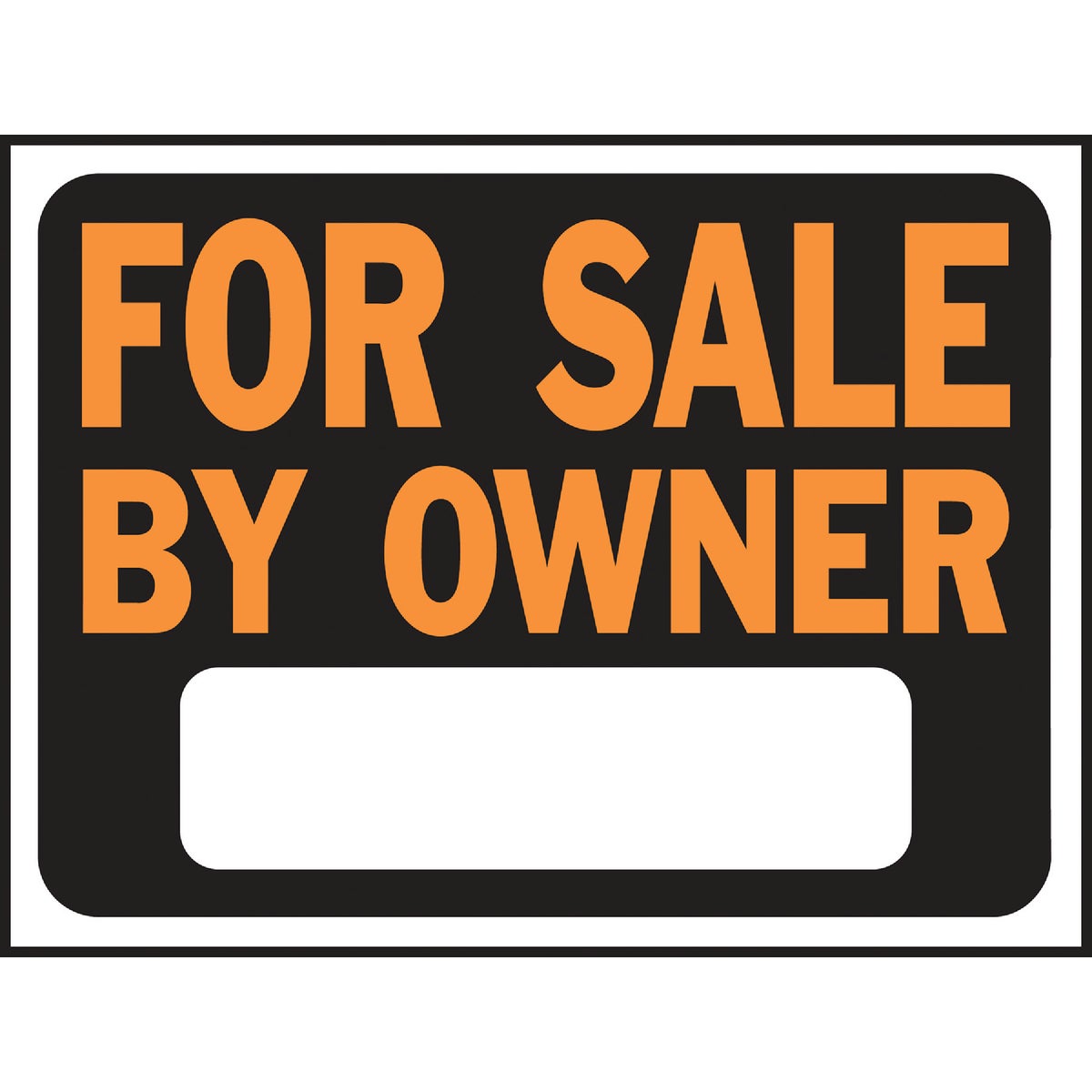 9X12 FOR SALE/OWNER SIGN - 3007 by Hy Ko Prods Co