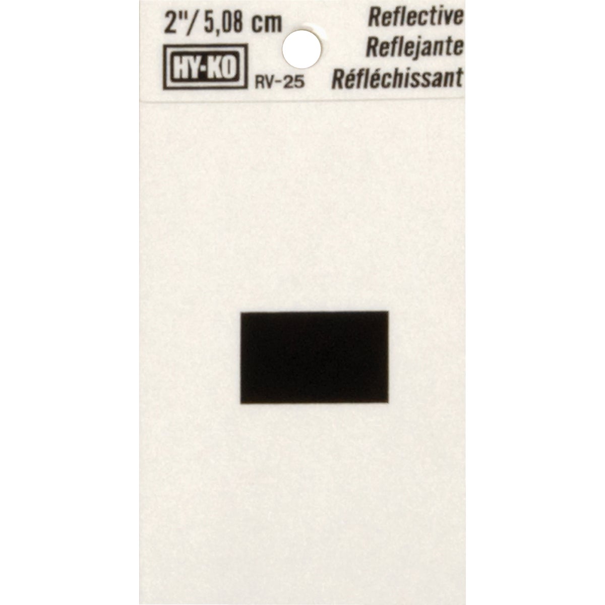 2" REFLECT HYPHEN - RV-25/- by Hy Ko Prods Co