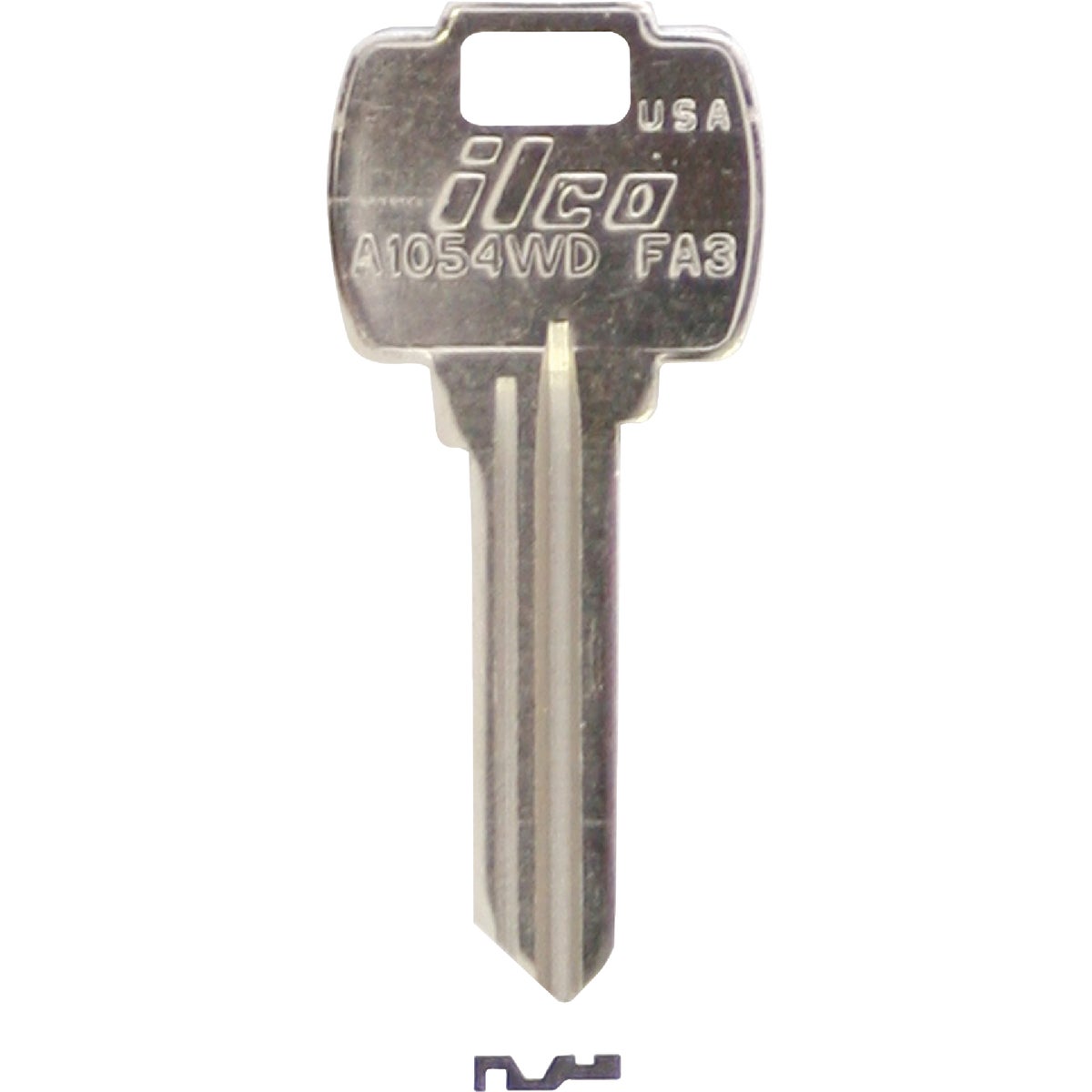 FA3 FALCON DOOR KEY - A1054WD by Ilco Corp