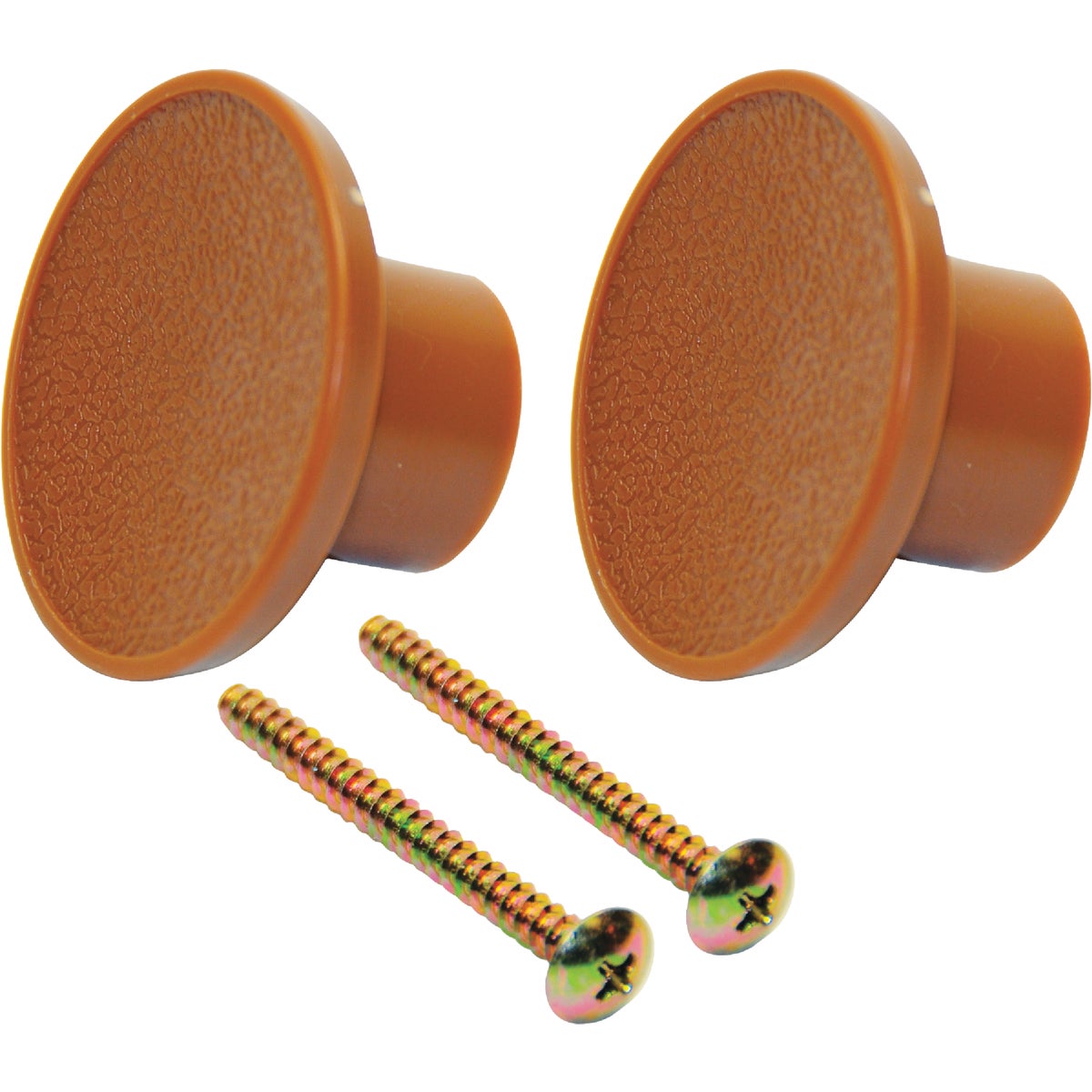 1-3/4" BROWN KNOB - 33-PPK2 by Johnson Products