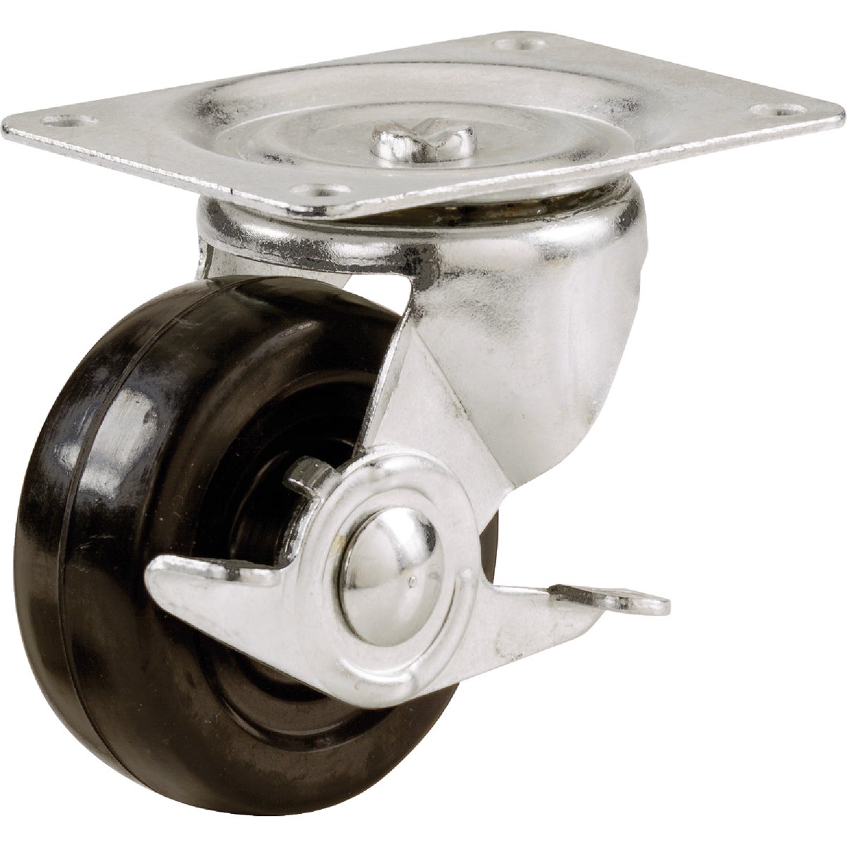 2-1/2" RUBBER SP CASTER - 9510 by Shepherd Hardware