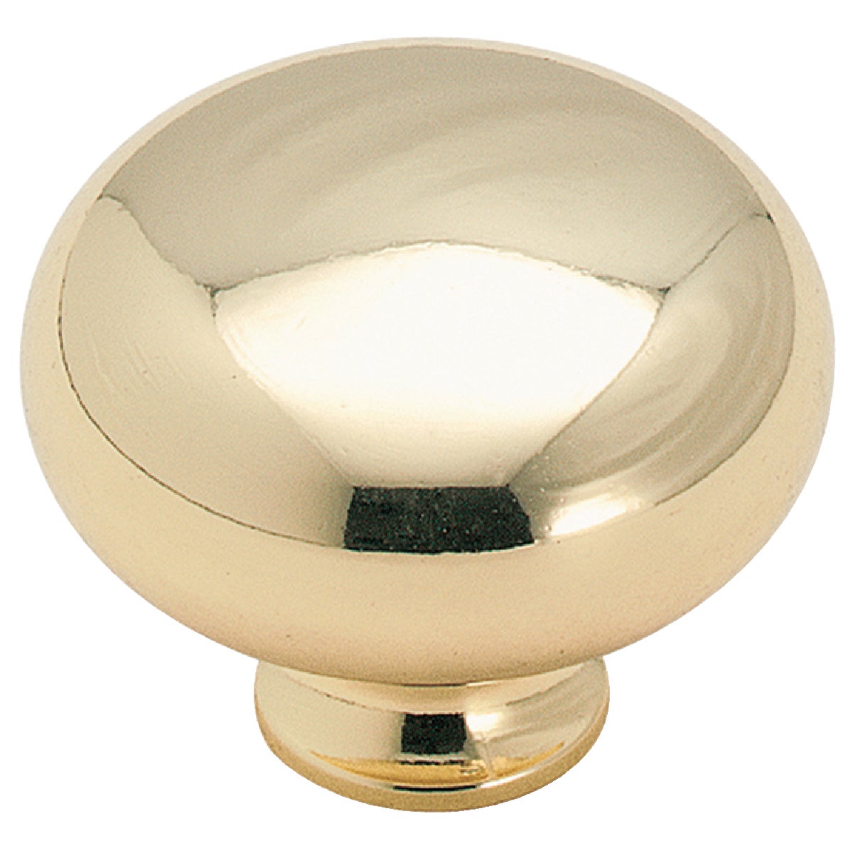 PB 1-1/4" POL BRASS KNOB - BP53005-3 by Amerock Corporation