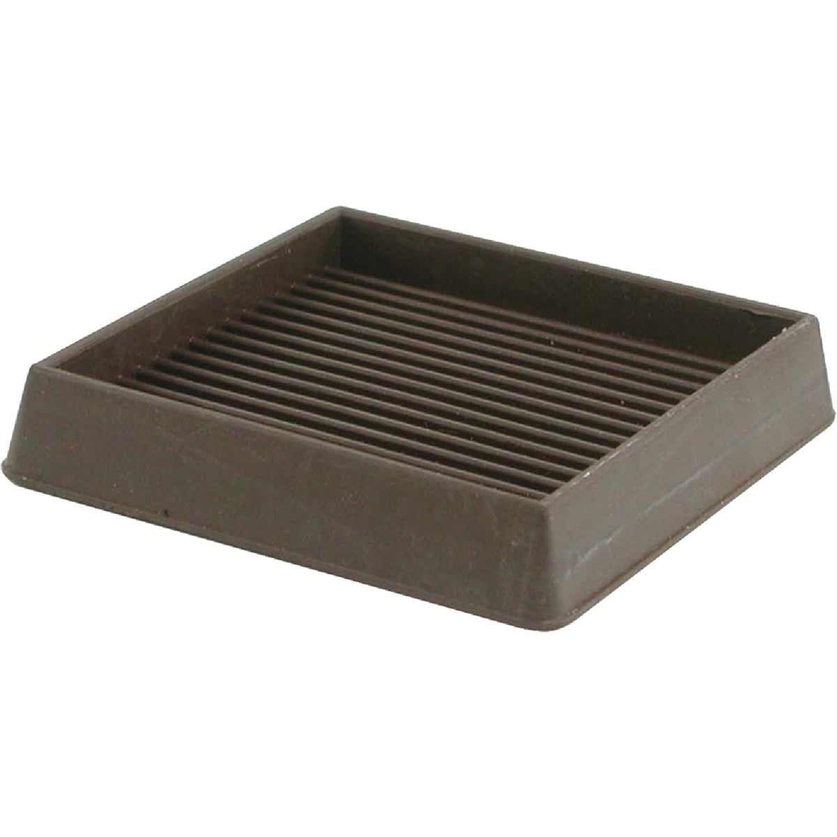 3X3"SQ BROWN RUBBER CUP - 227595 by Shepherd Hardware