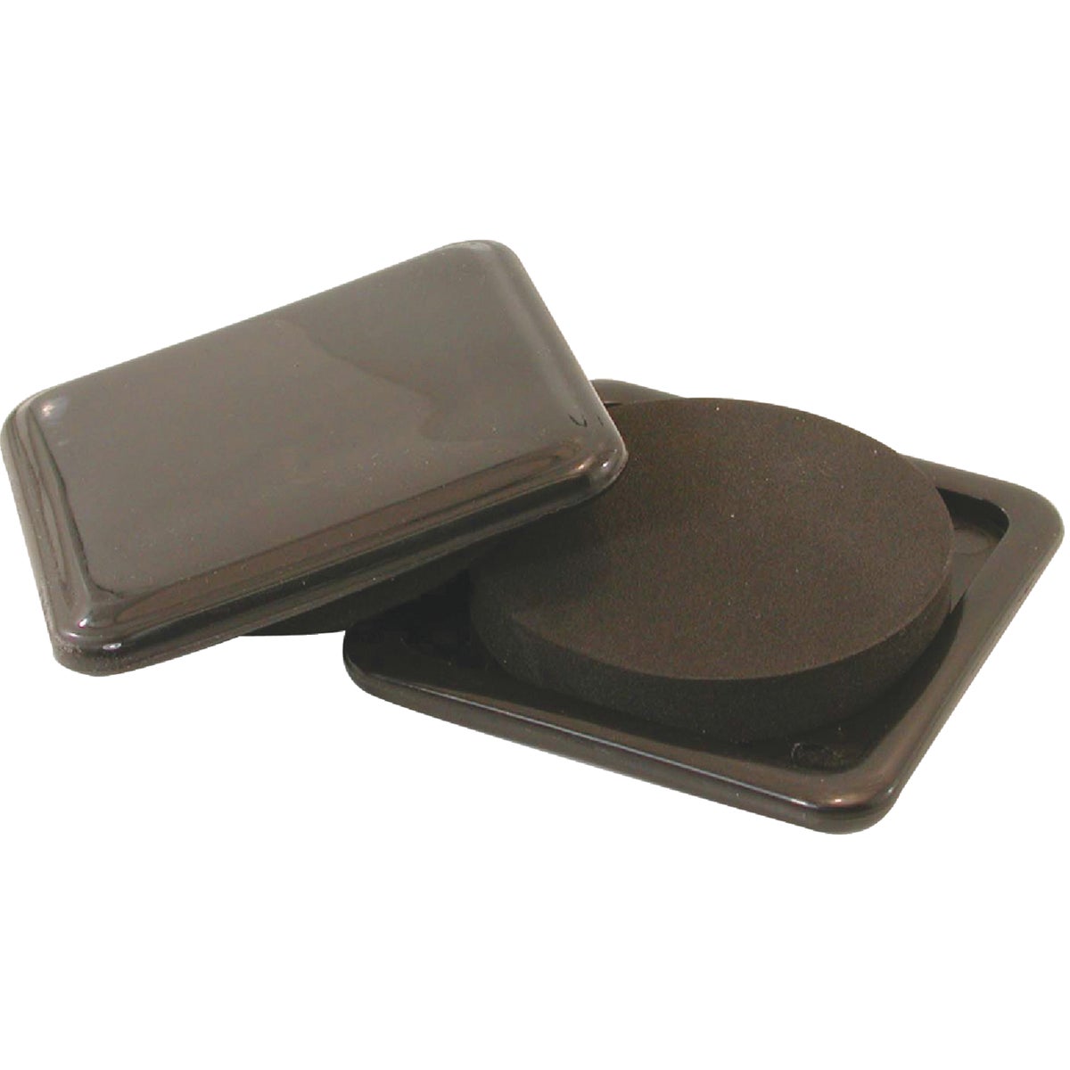 3X3"SQ BLACK SLIDER PAD - 227640 by Shepherd Hardware
