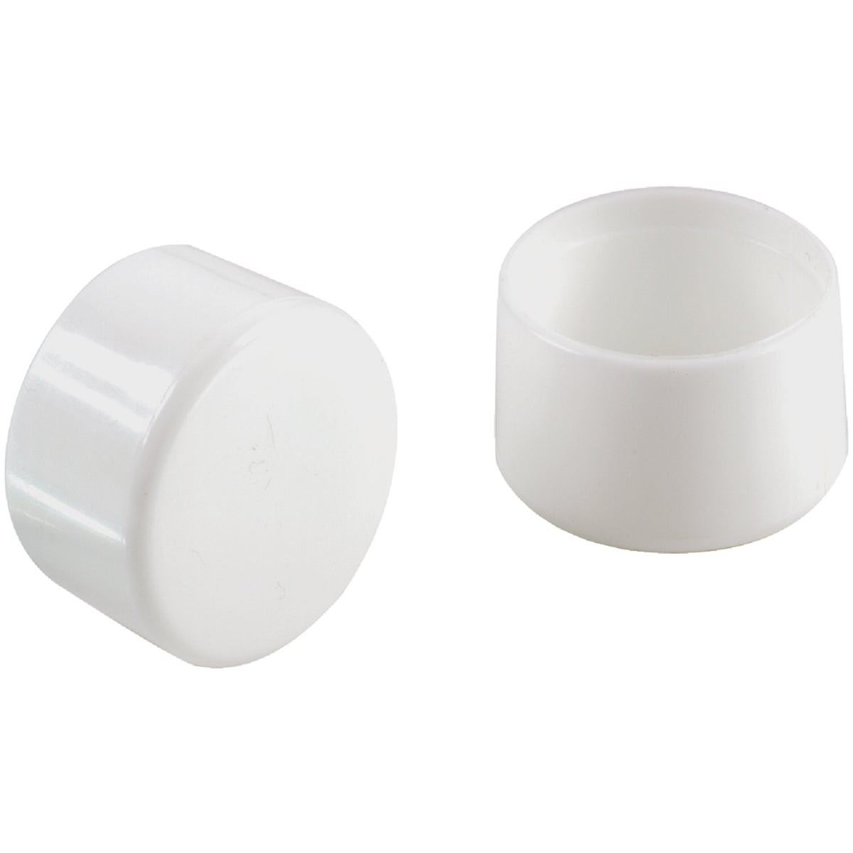 1-1/4"WH PLASTIC LEG TIP - 227749 by Shepherd Hardware