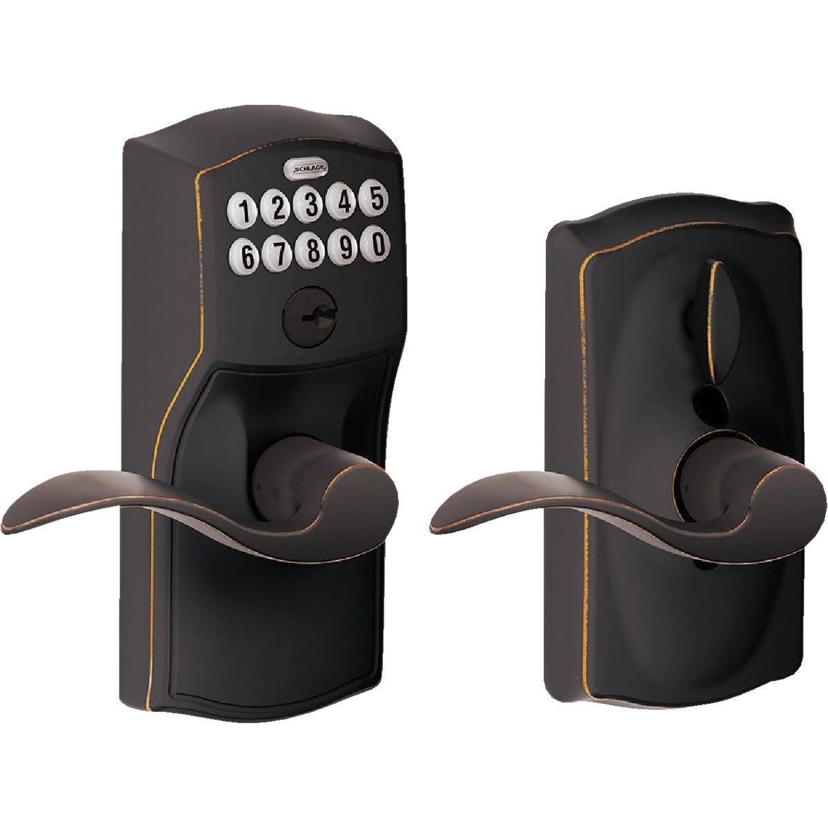 ELECTRONIC ENTRY KEYPAD - FE595VCAMXACC716 by Schlage Lock Co