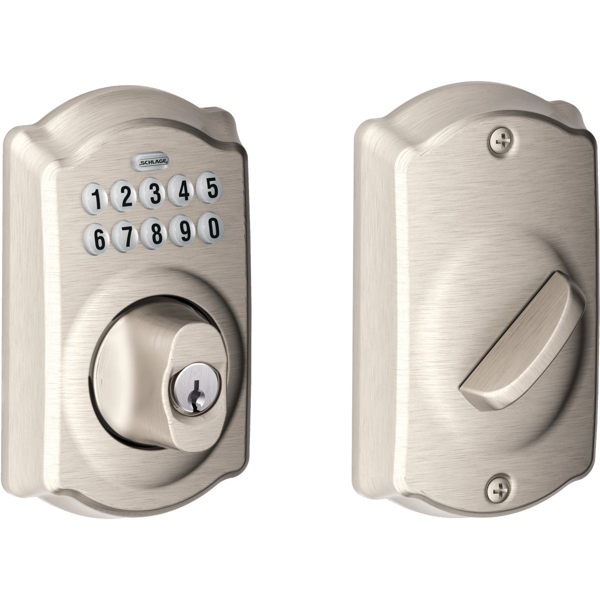 SN ELECTRONIC DEADBOLT - BE365VCAM619 by Schlage Lock Co
