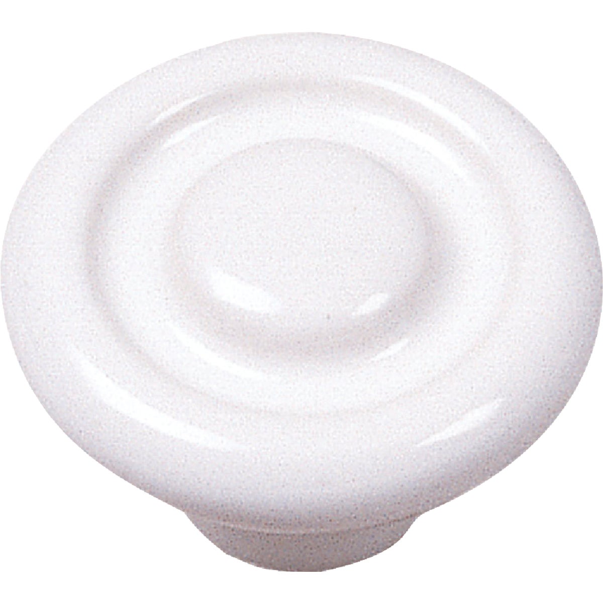 1-3/8 WHT CERAMIC KNOB - 01542 by Laurey Co