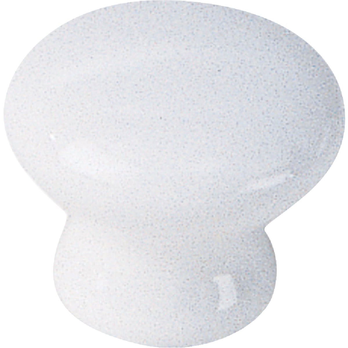 1-3/8 WHT CERAMIC KNOB - 01642 by Laurey Co