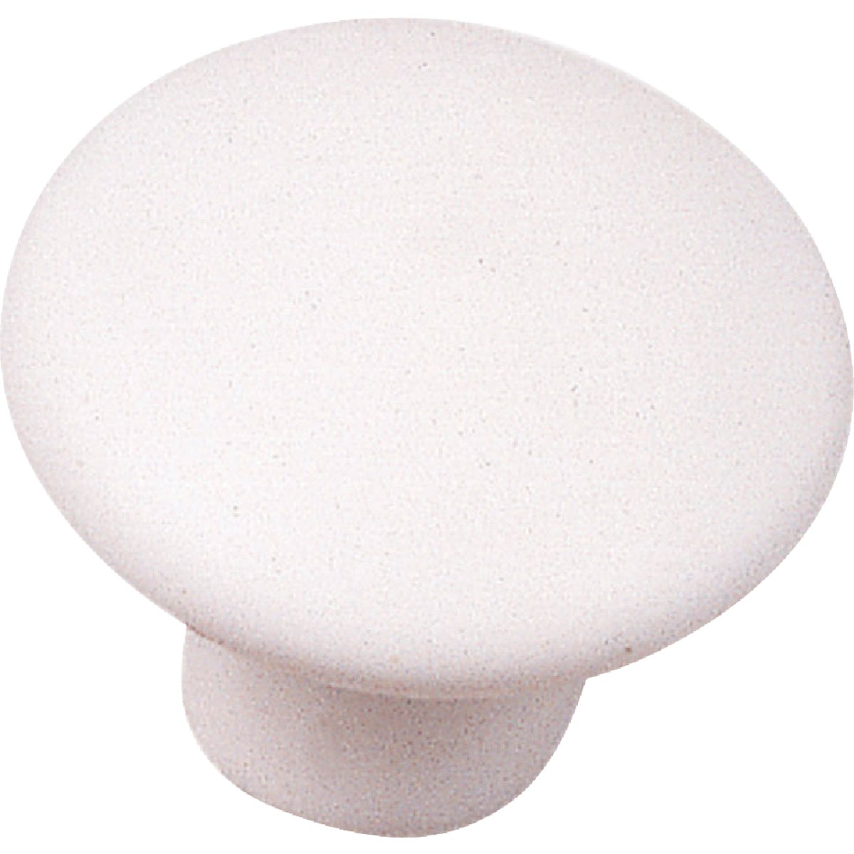 1-3/8 White Ceramic Knob