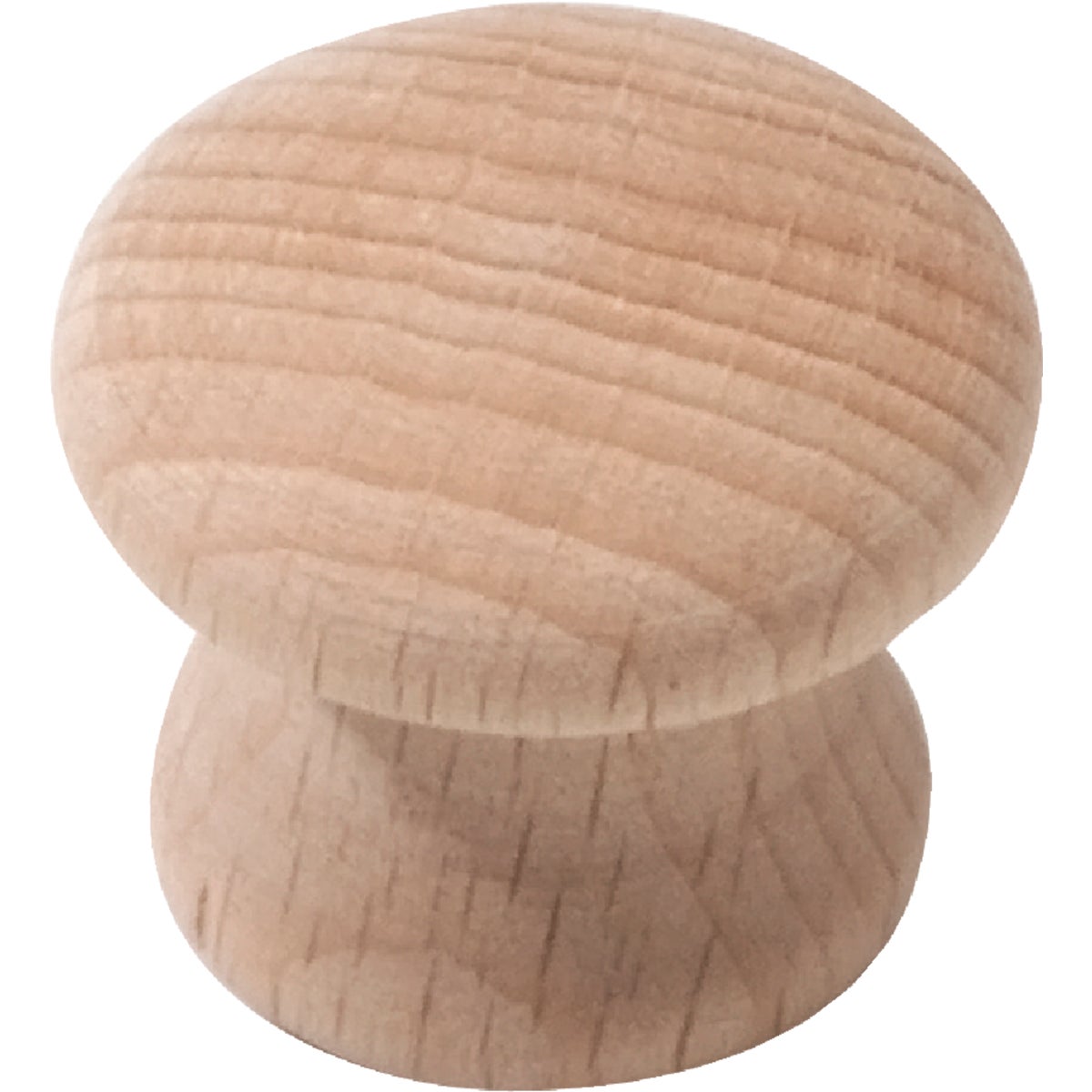 1" WOOD KNOB - 33201 by Laurey Co