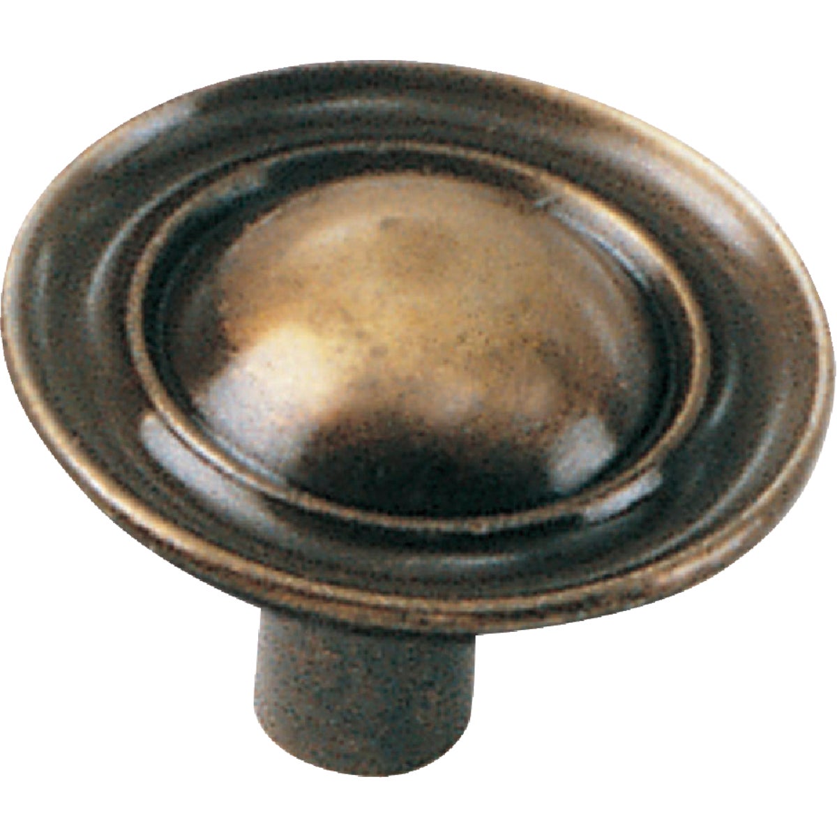 1-1/4" ANTQ BRASS KNOB - 75705 by Laurey Co
