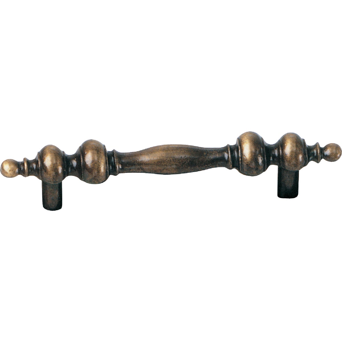 3" ANTQ BRASS PULL - 79405 by Laurey Co
