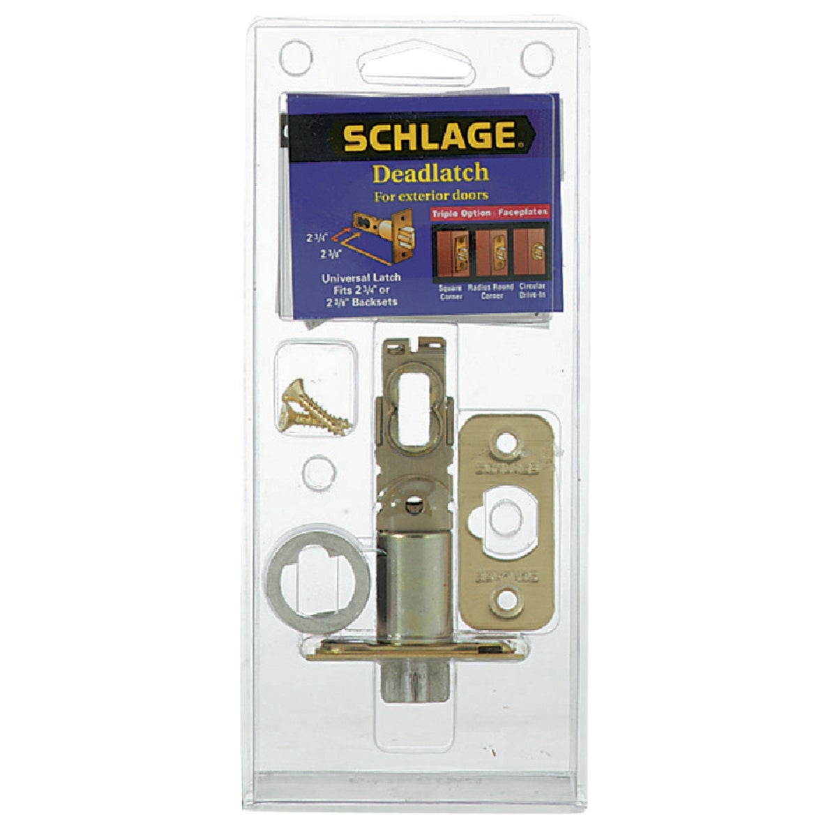 UNIV ENTRY LOCKSET LATCH - 40-251605 by Schlage Lock Co