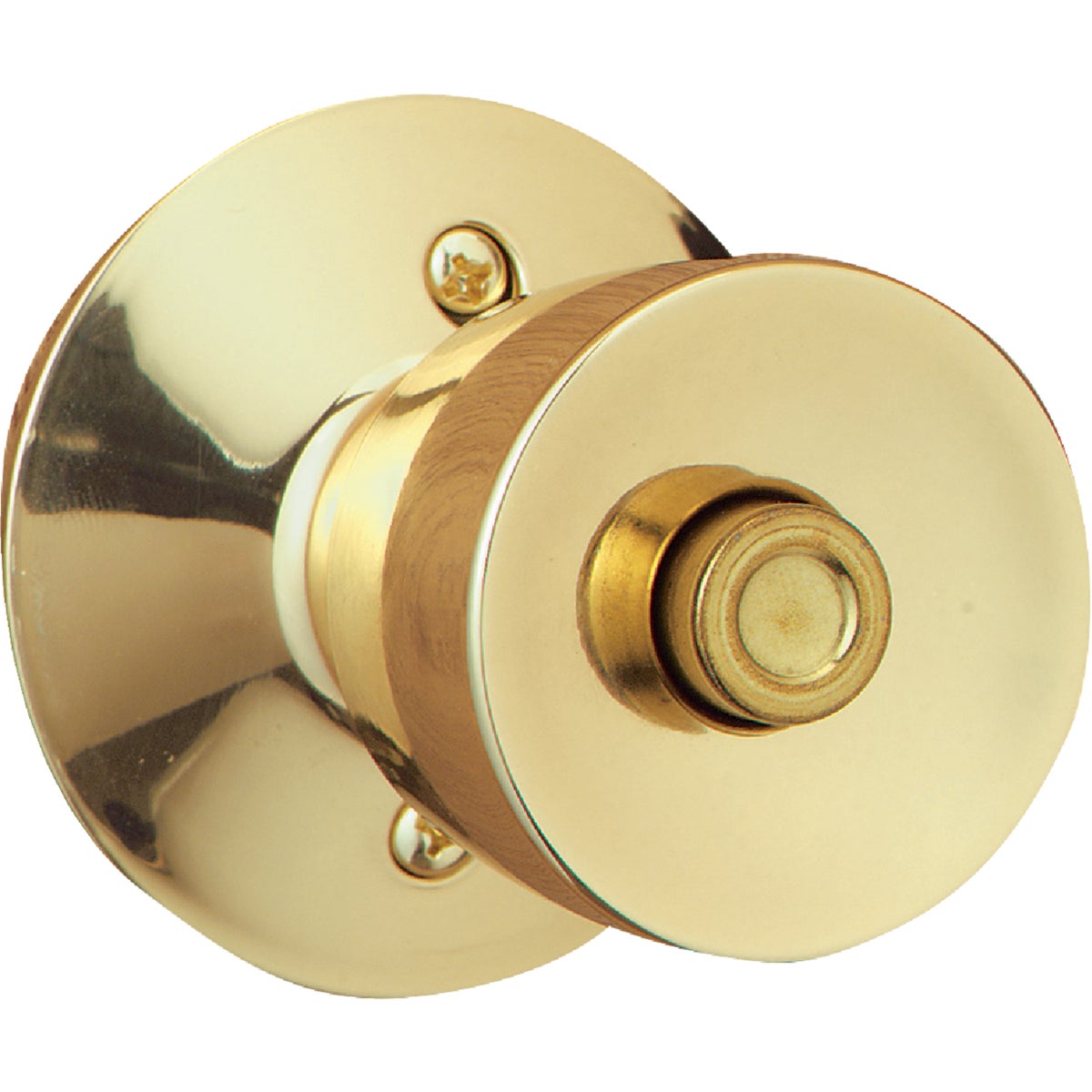 PB BELL PRIVACY KNOB - F40VBEL605 by Schlage Lock Co