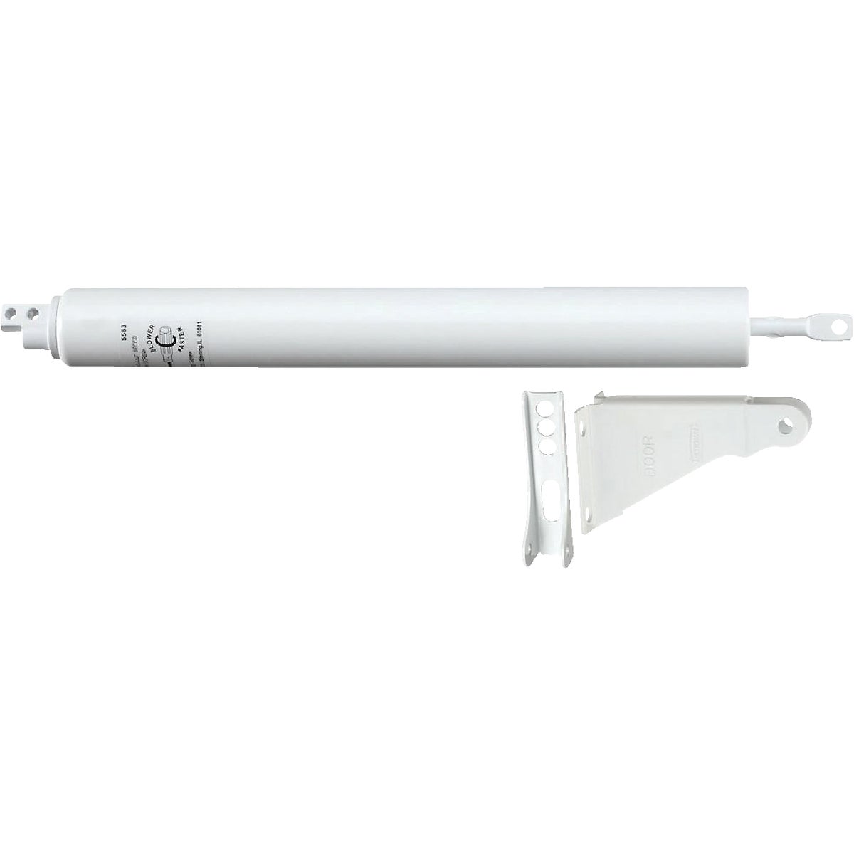 WHITE DOOR CLOSER - N213207 by National Mfg Co