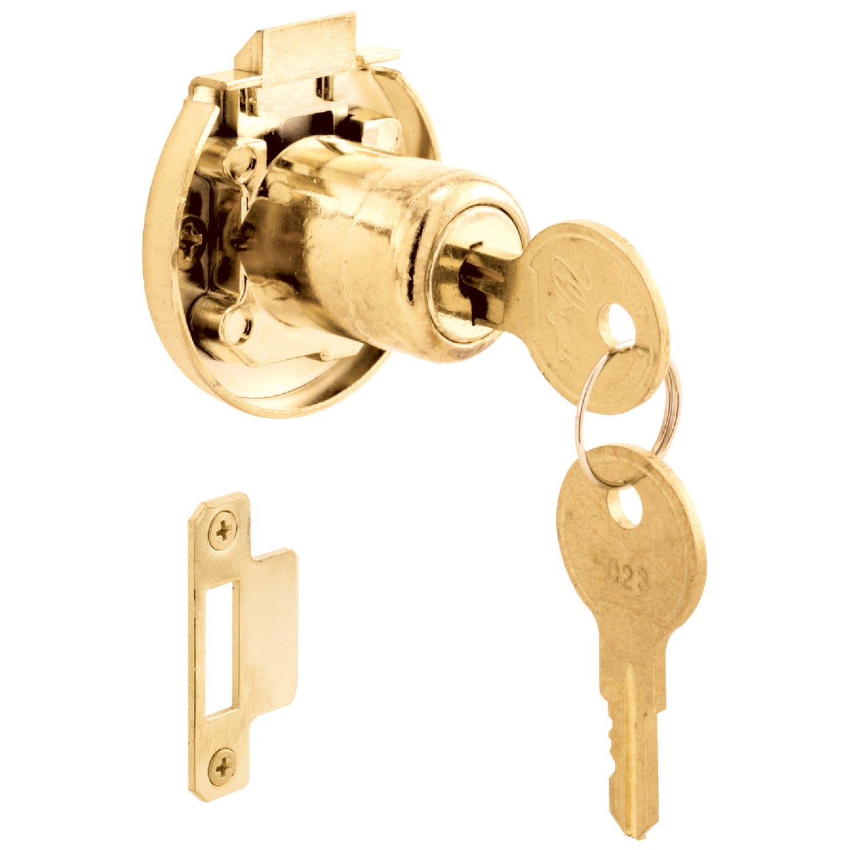 SELF-LOCKNG CABINET LOCK - U 10667 by Prime Line Products