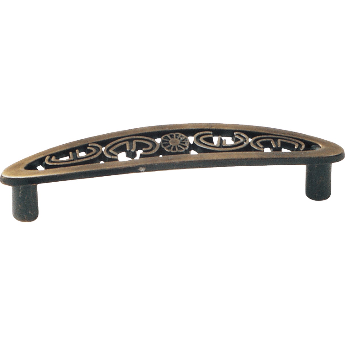 3" ANTQ BRASS PULL - 79105 by Laurey Co