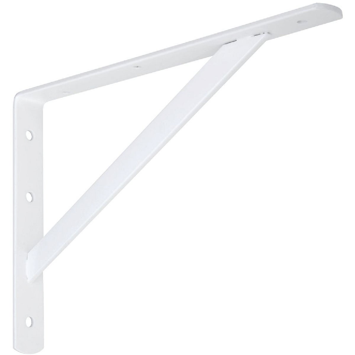 12" WHT HD SHELF BRACKET - N301630 by National Mfg Co