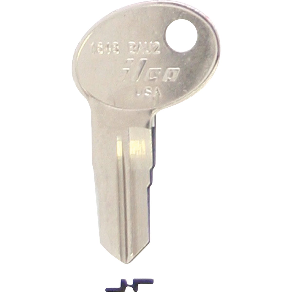 BAU2 BAUER CABINET KEY - 1648 by Ilco Corp
