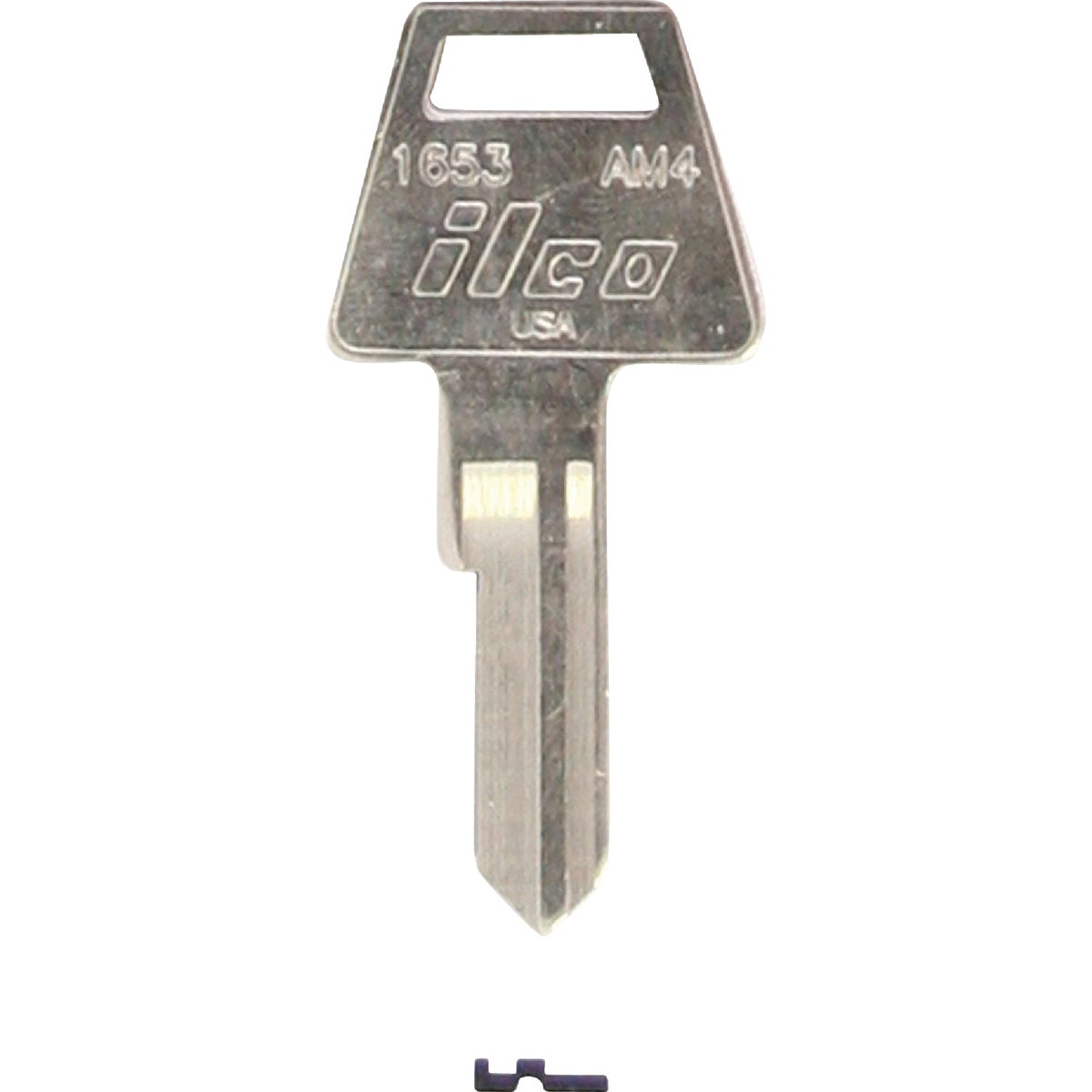 AM4 AMERICAN LOCK KEY - 1653 by Ilco Corp