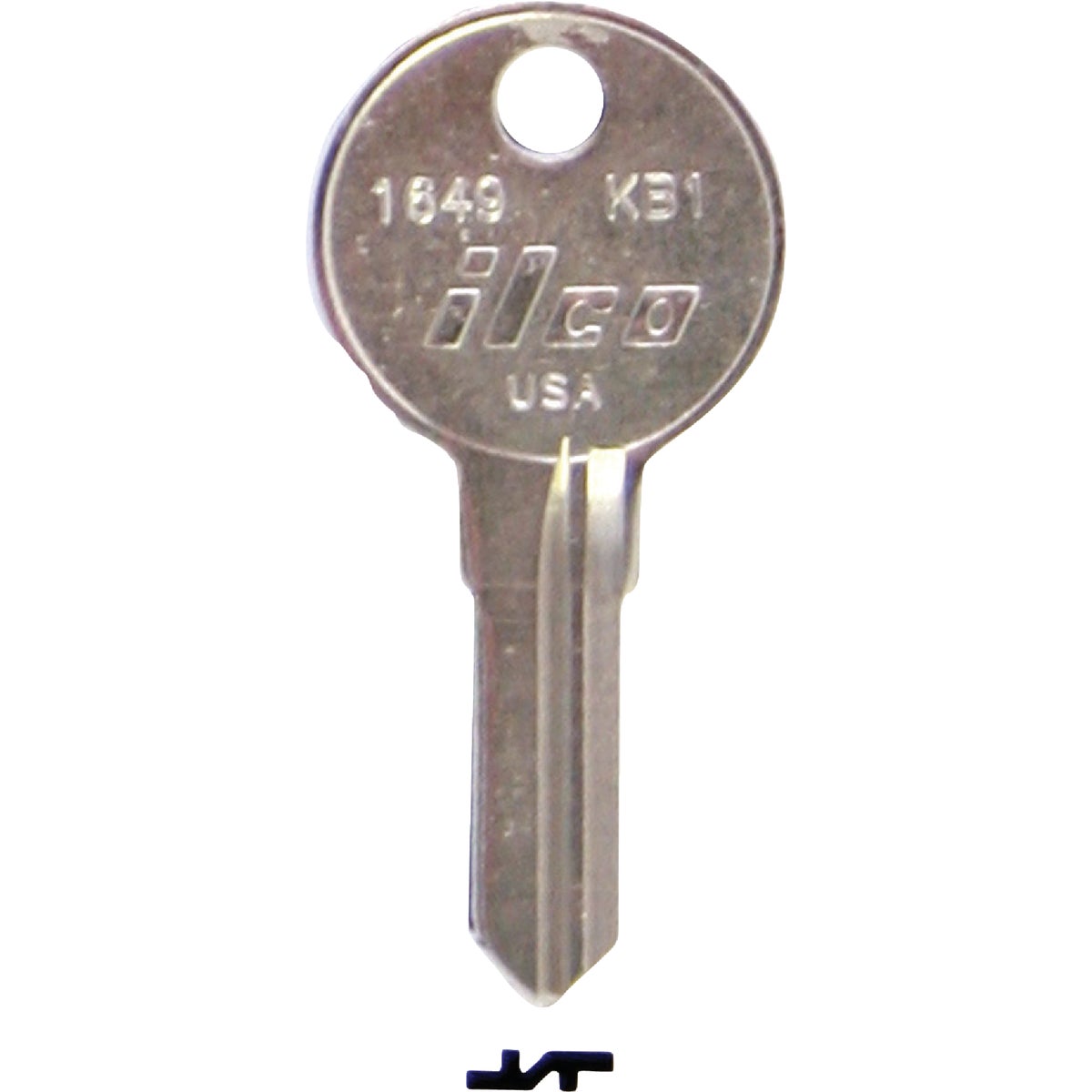 KB1 KIMBALL CABINET KEY - 1649 by Ilco Corp