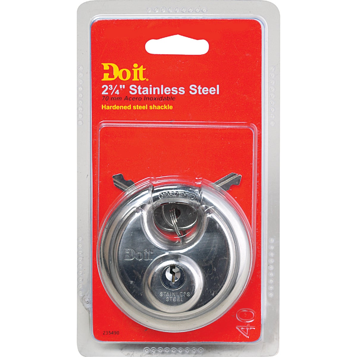 ROUND DISCUS PADLOCK - 1870DDIB by Master Lock Company