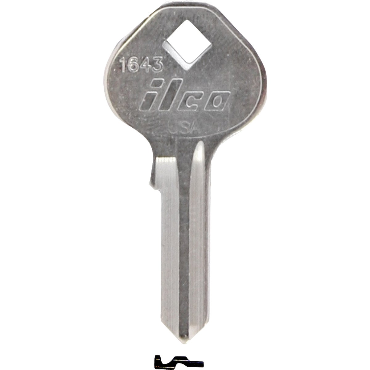1643 MNTCRFT PADLOCK KEY - 1643 by Ilco Corp