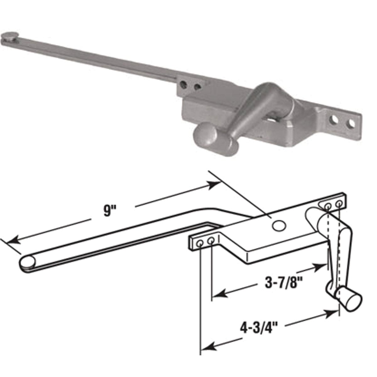 LEFT CASEMENT OPERATOR - 17390-LA by Prime Line Products