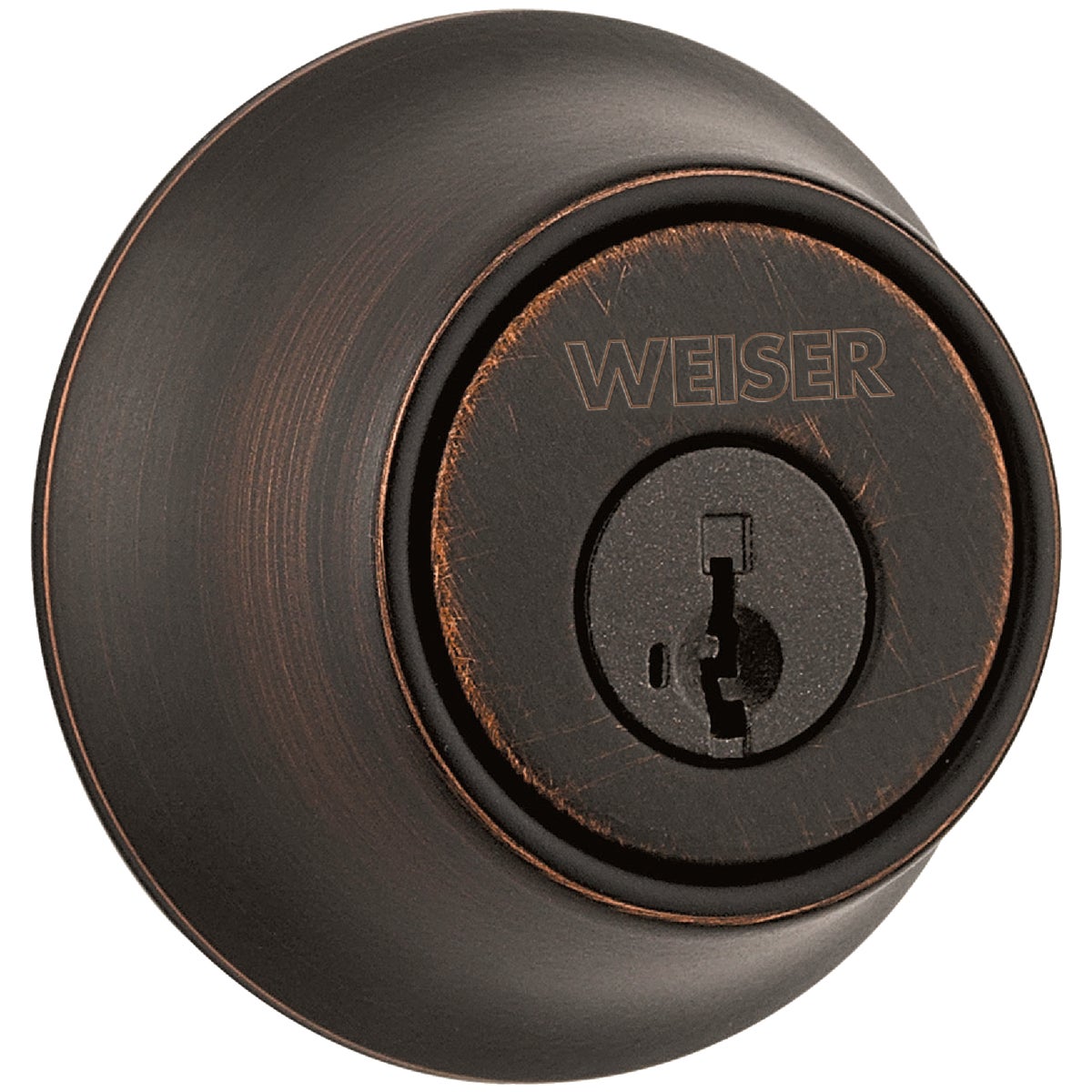 VB CP 1CYL SK DEADBOLT - GDC9471 11P K3 SMT MS RL by Weiser Lock