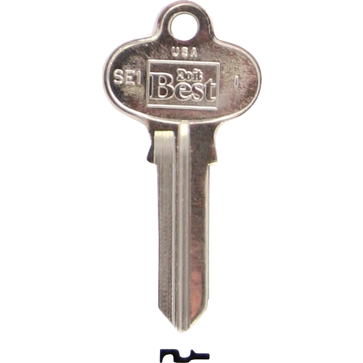 SE1 DIB SEGAL DOOR KEY - 1022 DIB by Ilco Corp