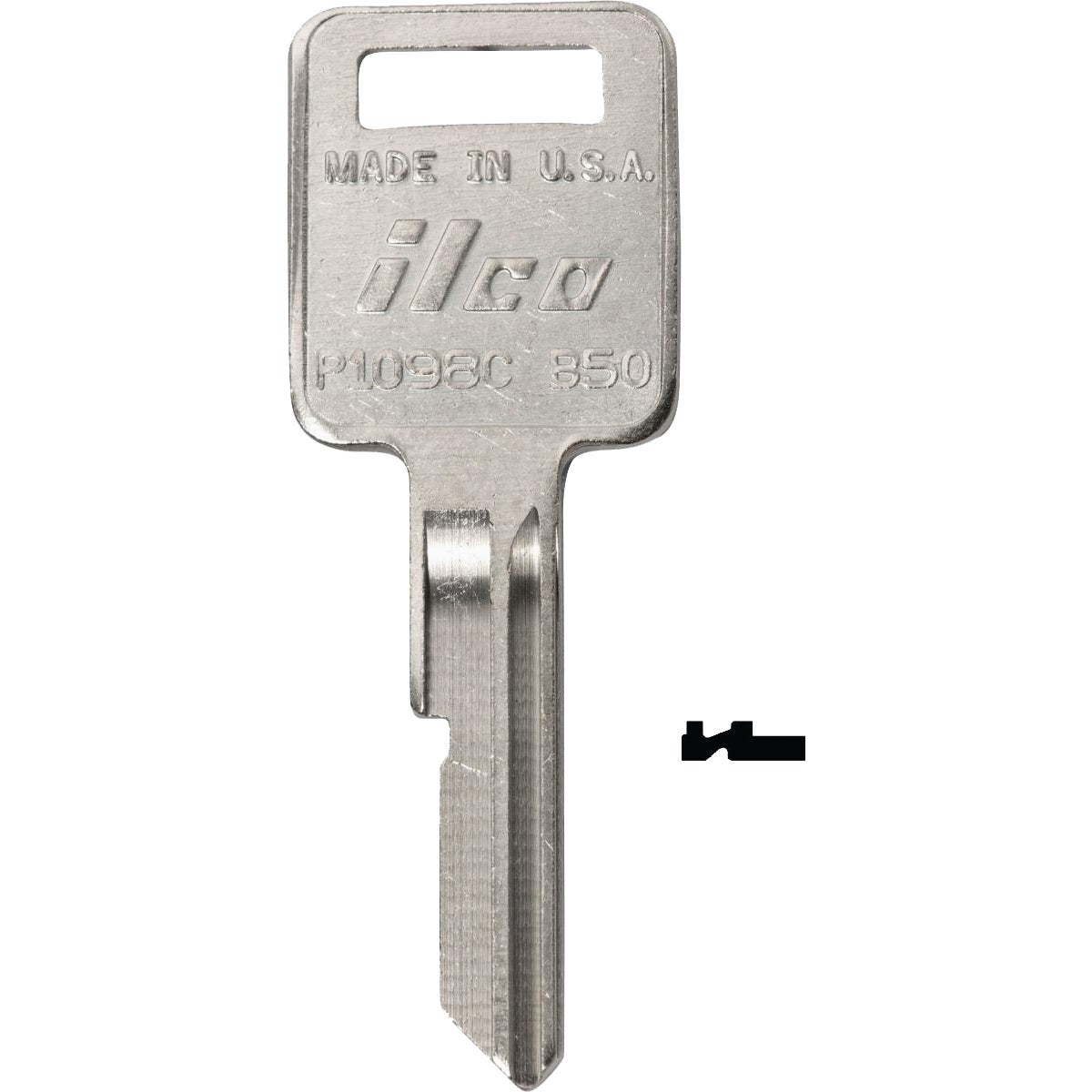 B50 DIB GM AUTO KEY - P1098C DIB by Ilco Corp