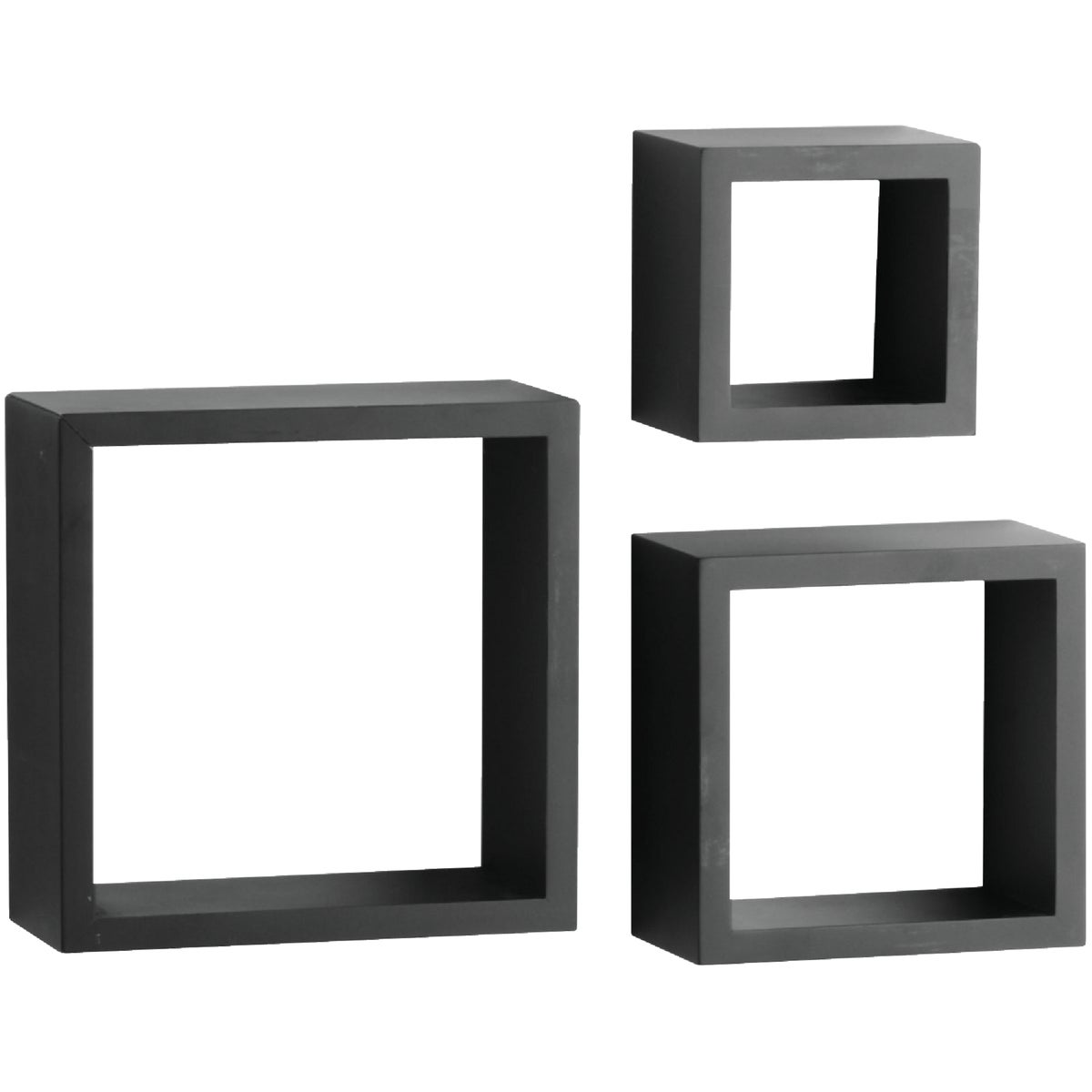 3PC BLACK SHADOW BOX SET - 240-BK by Knape & Vogt Mfg Co