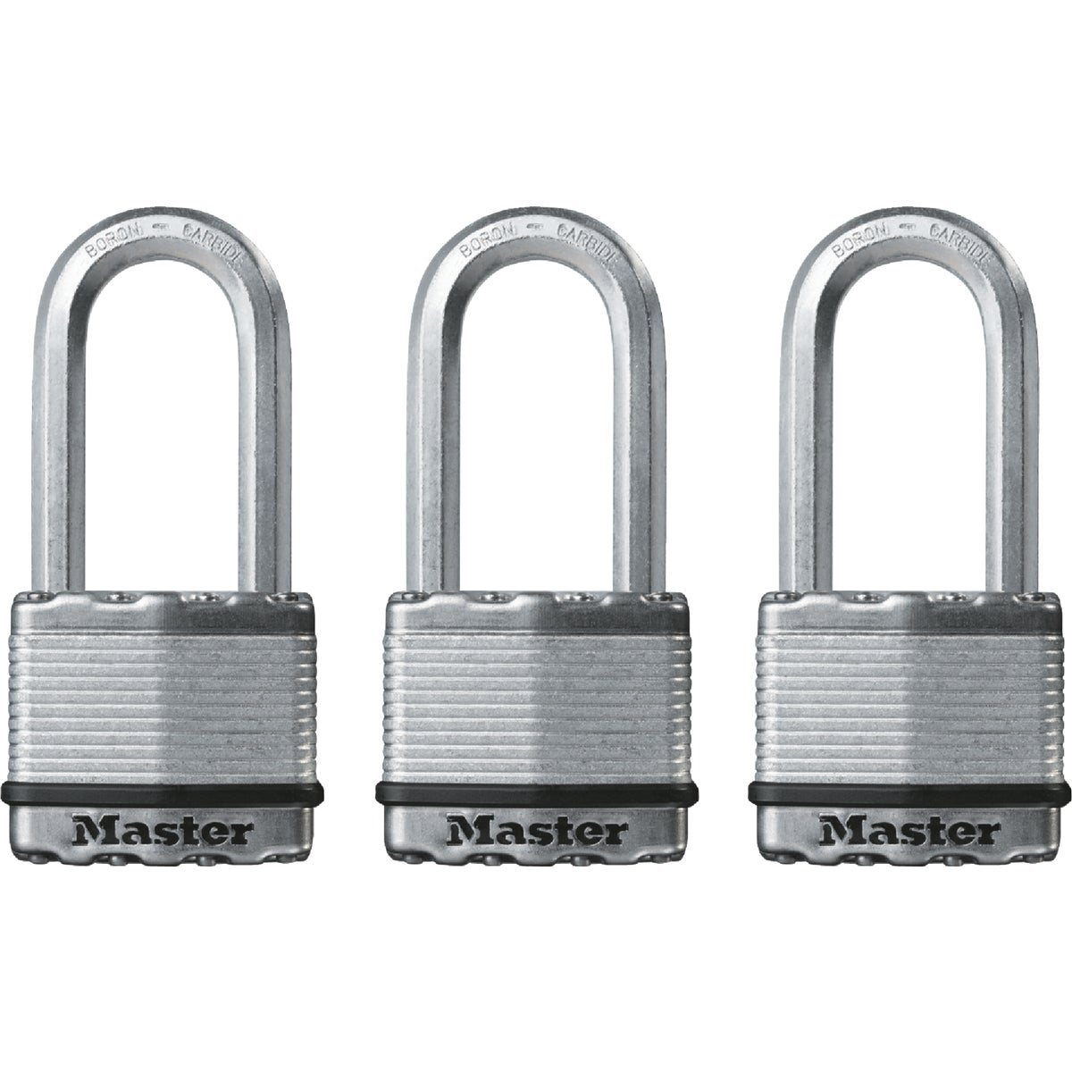 3PK 2" MAG LONG PADLOCK - M5XTRILH by Master Lock Company