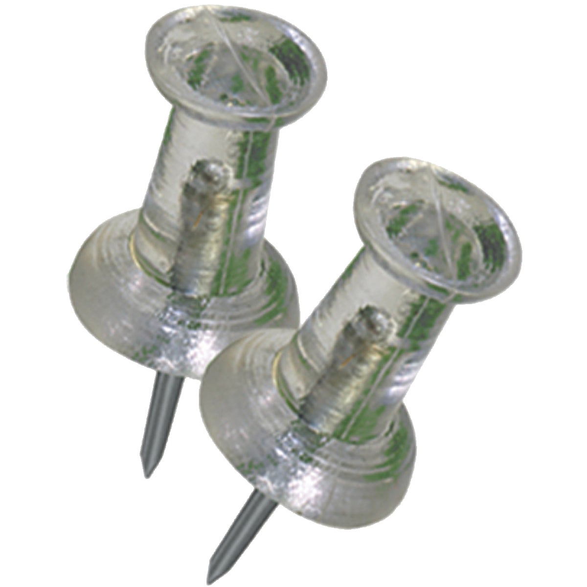 CLEAR PUSH PINS - 122640 by Hillman Fastener