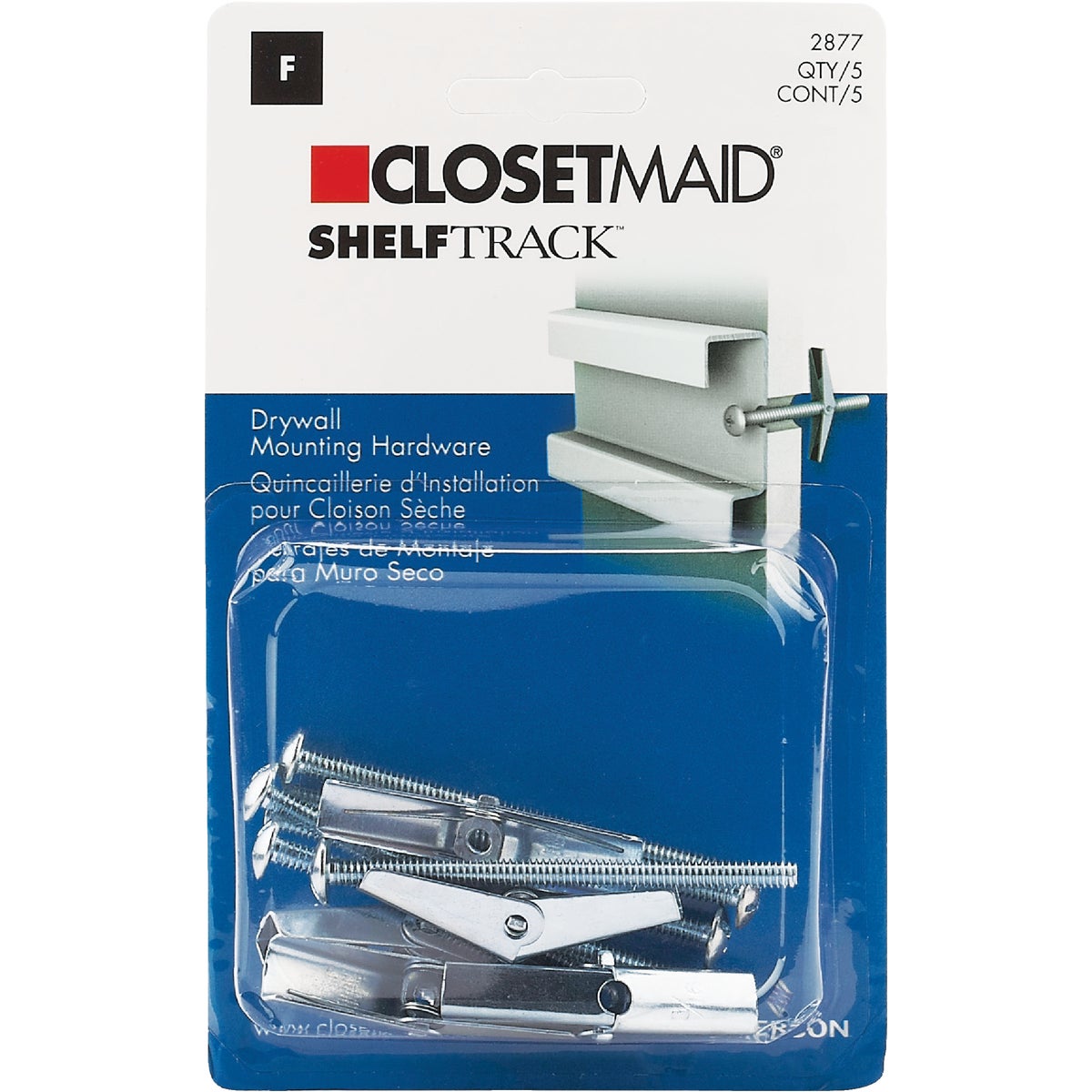 5PC CLOSET MNT HARDWARE - 287700 by Closetmaid