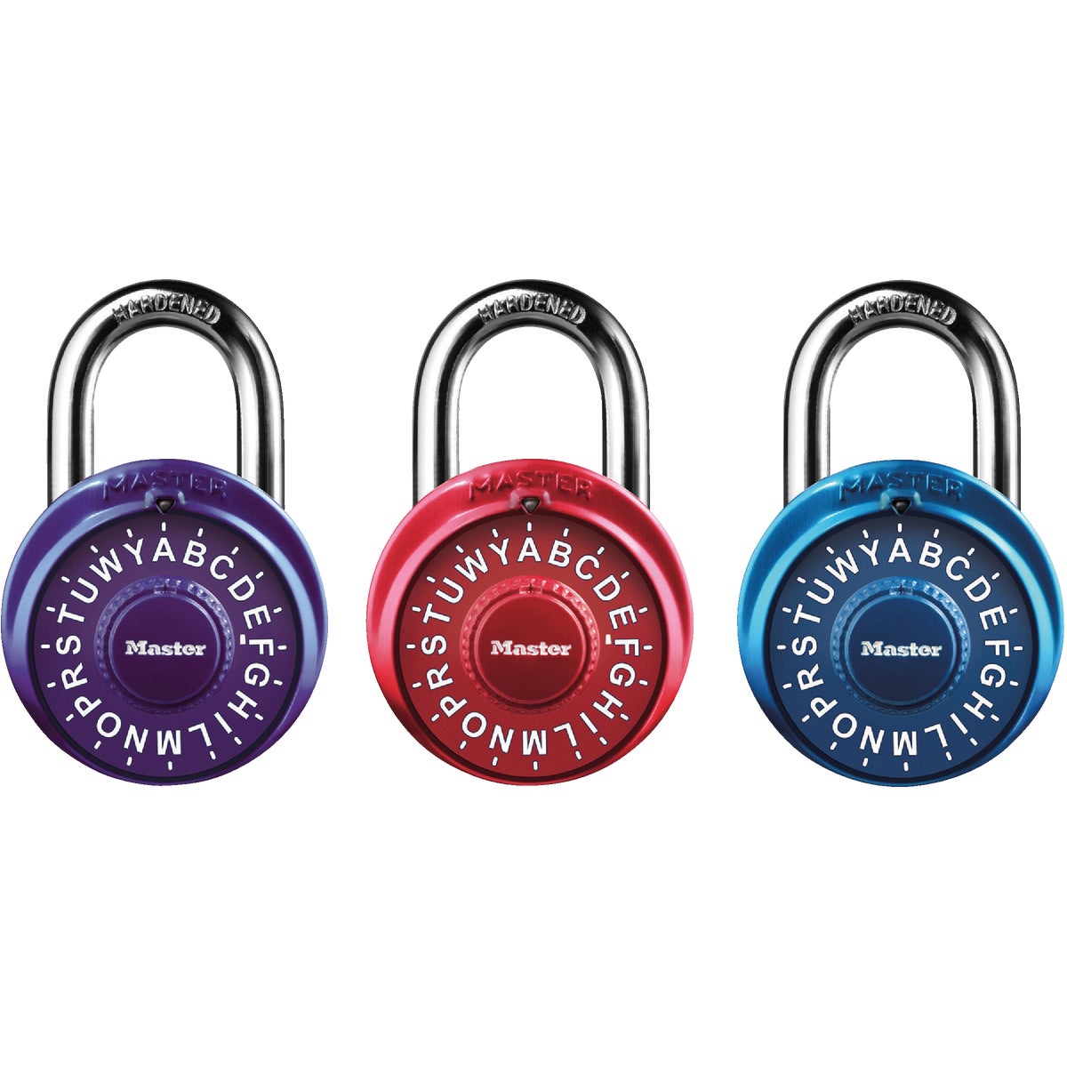 WORD COLOR TEXT PADLOCK - PL-095-A1 by Wordlock