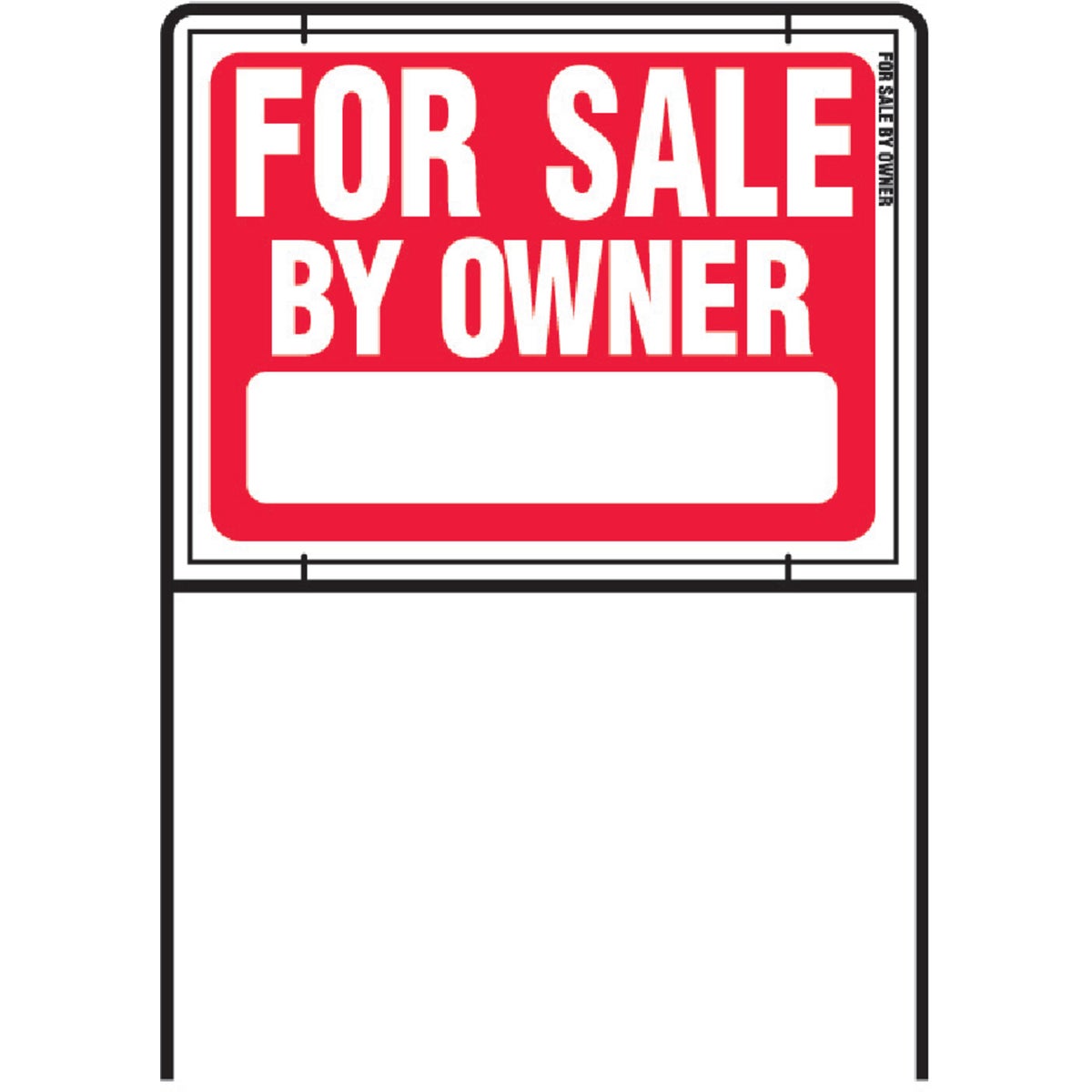 18X24 SALE/OWNER SIGN - RSF-605 by Hy Ko Prods Co