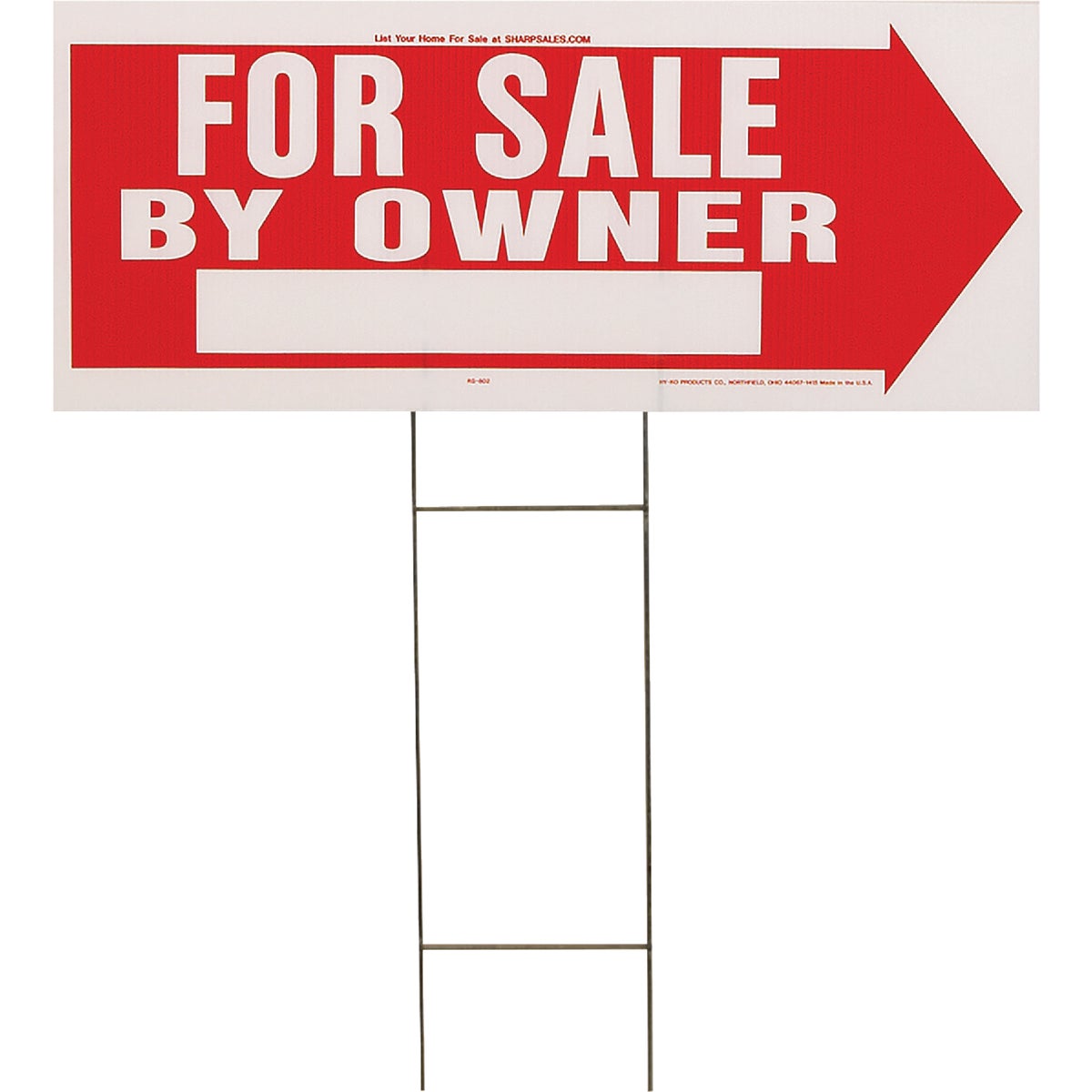 10X24 SALE/OWNER SIGN - RS-802 by Hy Ko Prods Co