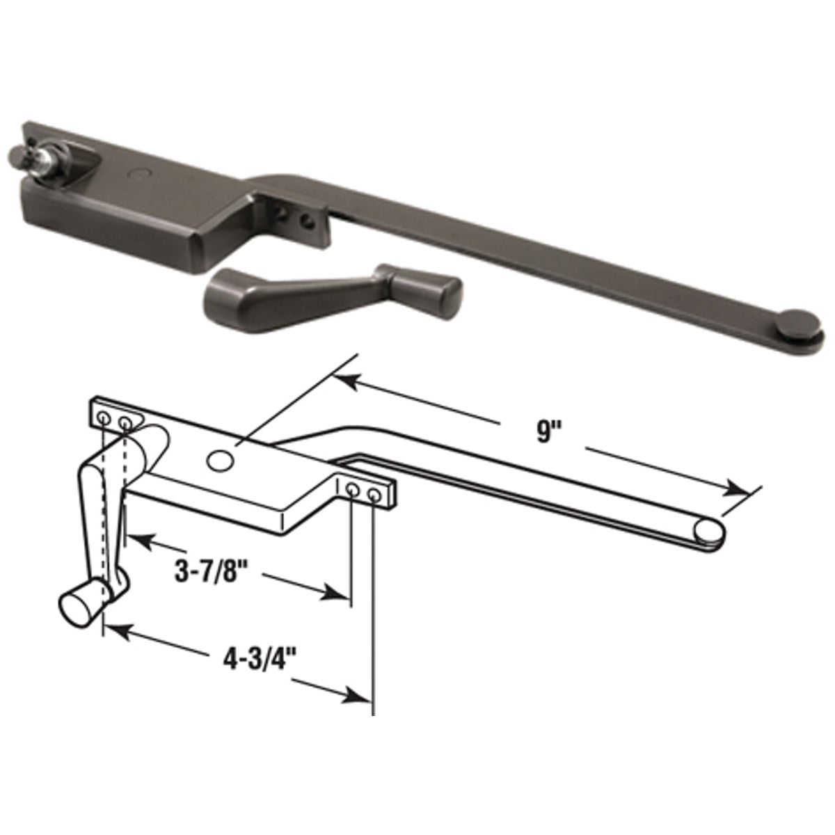RIGHT CASEMENT OPERATOR - 17390-RB by Prime Line Products