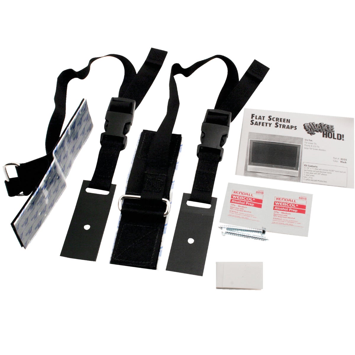 UNIV FLAT SCRN TV STRAP - 4520 by Ready America Inc