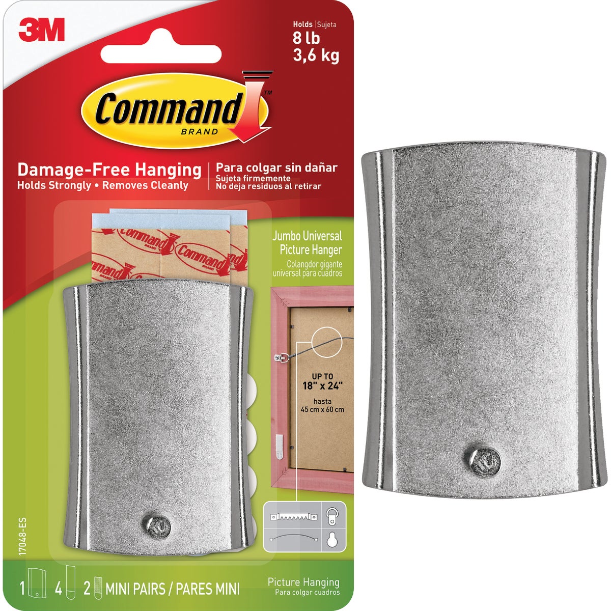 COMMAND WIRE BACK HANGER - 17048 by 3m Co