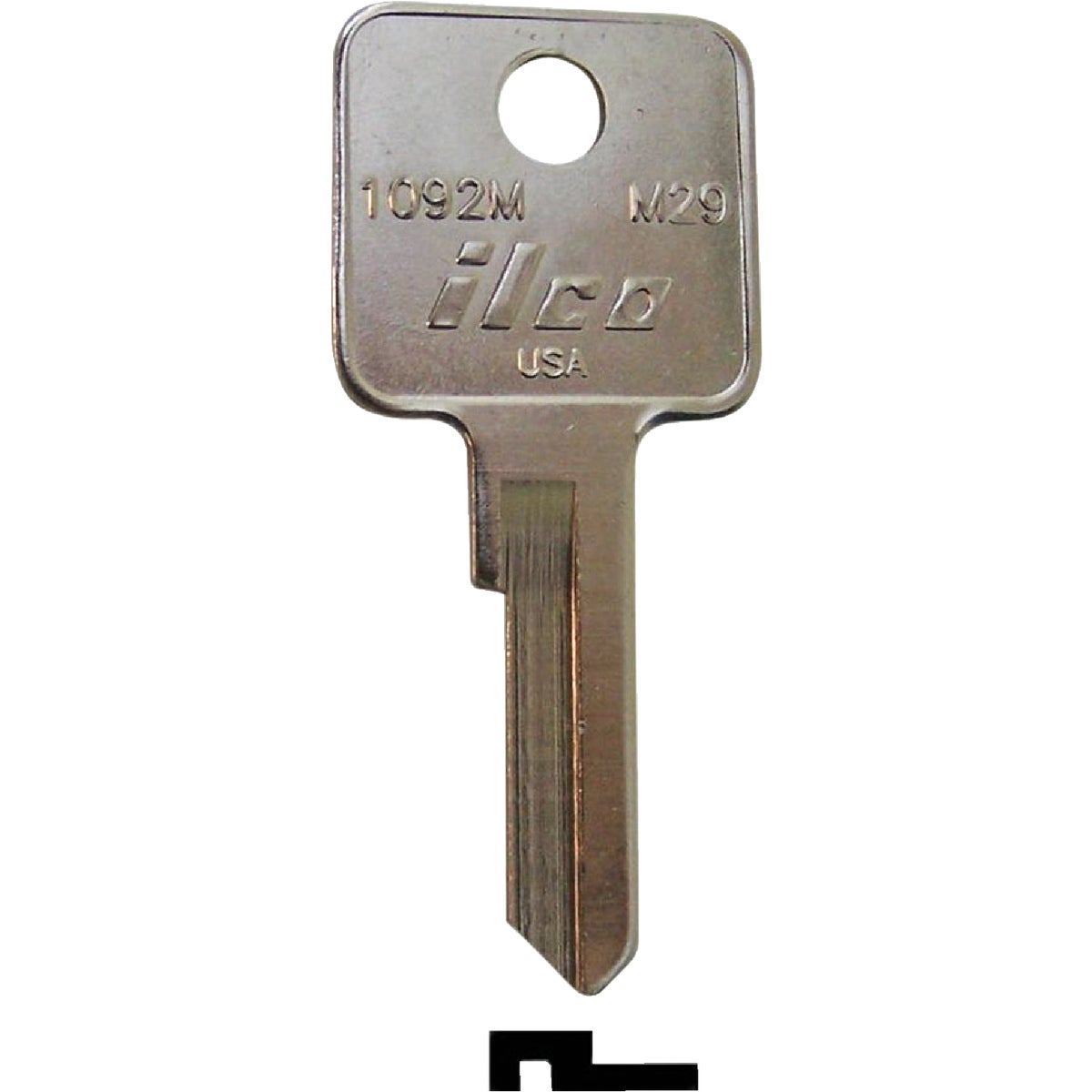 M29 MASTER PADLOCK KEY - 1092M by Ilco Corp