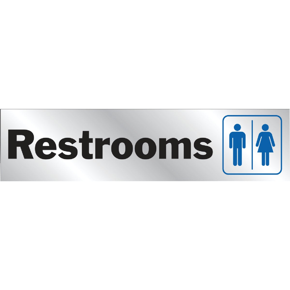 8-1/2X2 REST ROOM SIGN - 437 by Hy Ko Prods Co