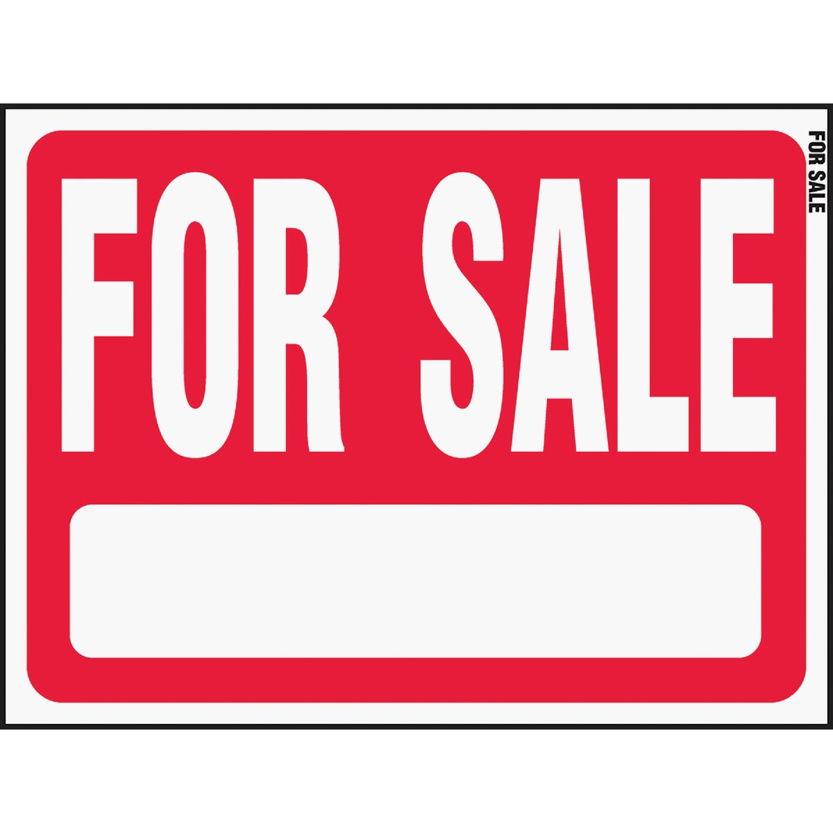 18X24 FOR SALE SIGN - RS-604 by Hy Ko Prods Co