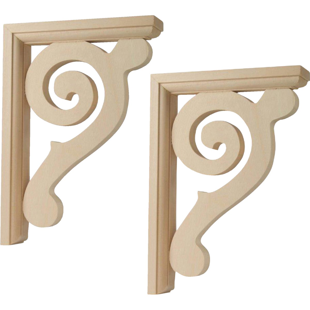 2PK SCROLL CORBEL - CB618/CR77 by Waddell Mfg Company