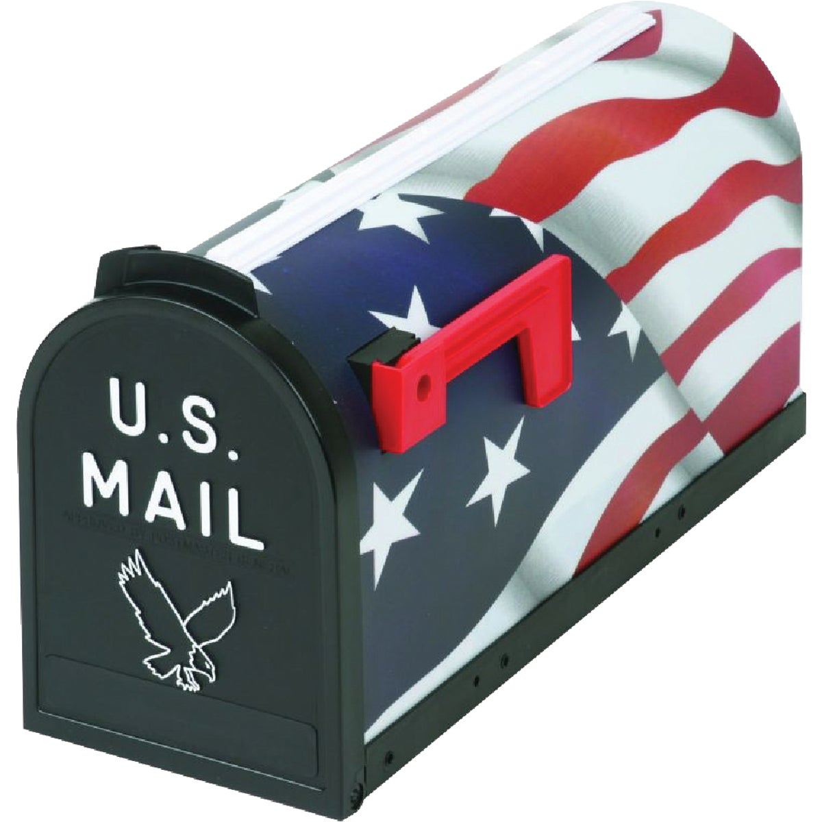 #1 US FLAG POLY MAILBOX - T-R 6530US by Flambeau Products Co